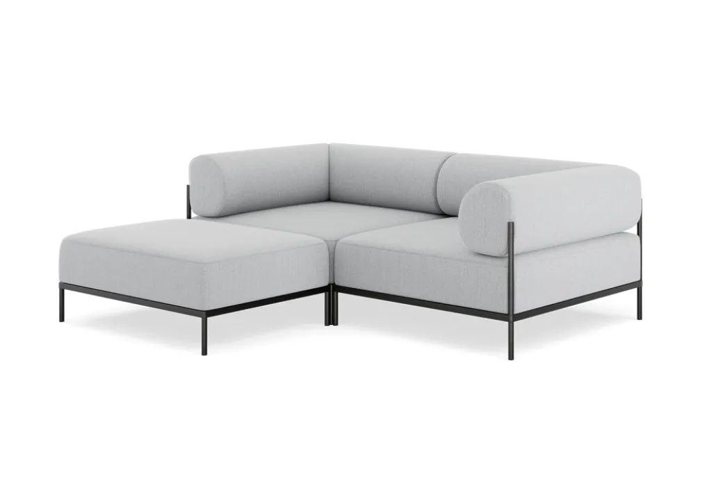 Seccional 2 Cuerpos con Chaise Longue a la Izquierda Noah