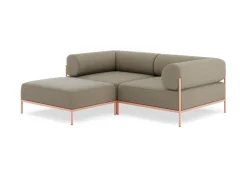 Seccional 2 Cuerpos con Chaise Longue a la Izquierda Noah