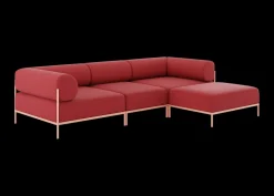 Seccional 3 Cuerpos con Chaise Longue a la Derecha Noah