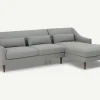 Seccional con Chaise Longue a la Izquierda Herton – Gris Montaña