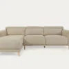 Seccional con Chaise Longue a la Izquierda Singa – Beige