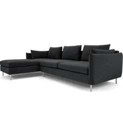 Seccional con Chaise Longue a la Izquierda Vento – Gris Sterling