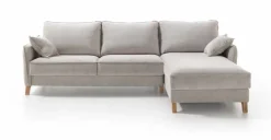 Seccional con Chaise Longue a la Derecha Litchy – Blanco