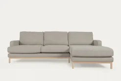 Seccional con Chaise Longue a la Derecha Mihaela – Gris