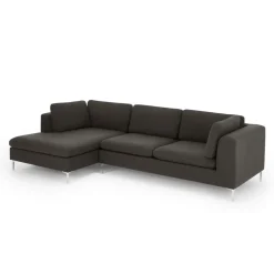 Seccional con Chaise Longue a la Izquierda Monterosso – Gris Marengo