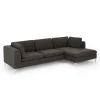 Seccional con Chaise Longue a la Derecha Monterosso – Gris Marengo