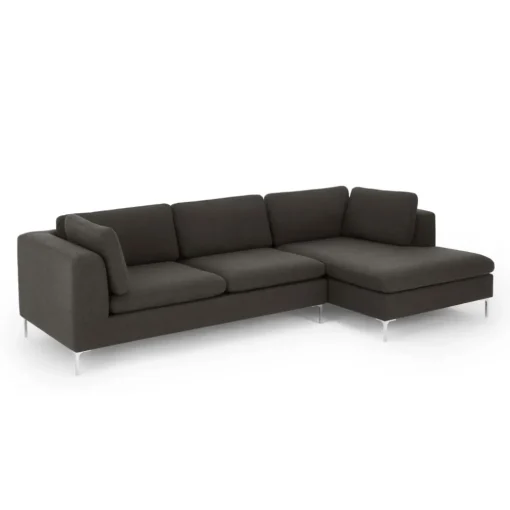 Seccional con Chaise Longue a la Derecha Monterosso – Gris Marengo