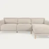 Seccional con Chaise Longue a la Derecha Singa – Crudo