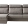 Seccional con Chaise Longue a la Izquierda Berton – Gris
