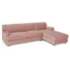 Seccional con Chaise Longue a la Derecha Orson – Rosa Vintage