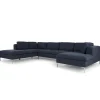 Seccional con Chaise Longue a la Izquierda Monterosso – Azul Tormenta