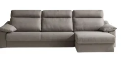 Seccional con Chaise Longue a la Derecha Berton – Gris