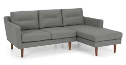 Seccional con Chaise Longue a la Derecha Walker – Gris