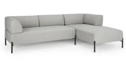 Seccional con Chaise Longue a la Derecha Kiva – Gris Granizo