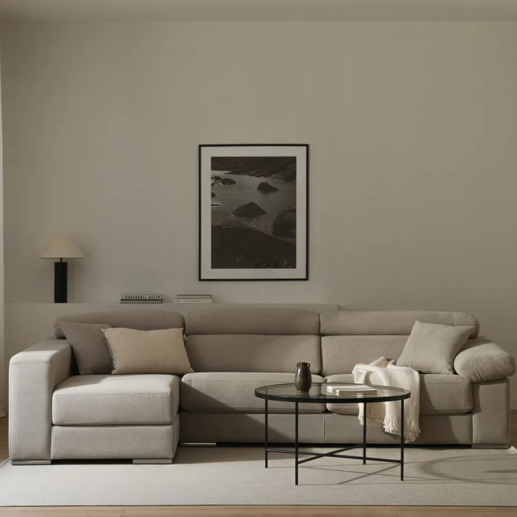 Seccional con Chaise Longue a la Izquierda Dolmen – Perla