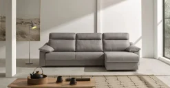 Seccional con Chaise Longue a la Derecha Berton – Gris