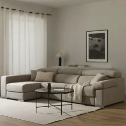 Seccional con Chaise Longue a la Izquierda Dolmen – Perla