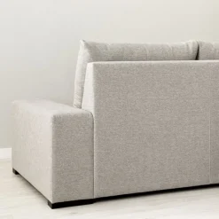 Seccional con Chaise Longue a la Izquierda Sound – Gris Claro