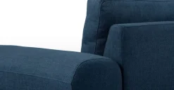 Seccional con Chaise Longue a la Izquierda Vittorio – Azul Oscuro