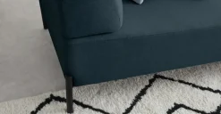 Seccional con Chaise Longue a la Derecha Kiva – Azul Egeo