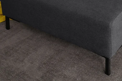 Seccional con Chaise Longue a la Derecha Oskar – Gris Sterling