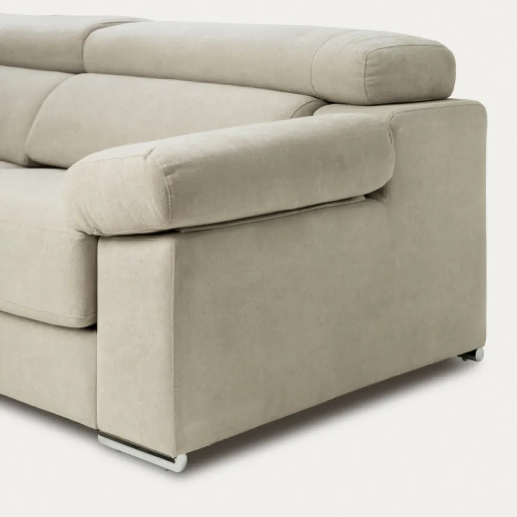 Seccional con Chaise Longue a la Izquierda Dolmen – Perla