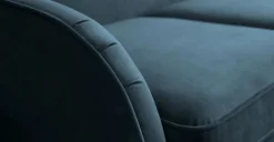 Seccional con Chaise Longue a la Derecha Helena – Azul Cerceta