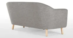 Seccional con Chaise Longue a la Derecha Lottie – Gris Tiza