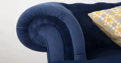 Seccional con Chaise Longue a la Izquierda Branagh – Azul Eléctrico