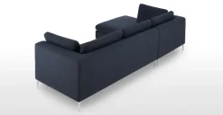 Seccional con Chaise Longue a la Izquierda Monterosso – Azul Tormenta