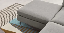 Seccional con Chaise Longue a la Izquierda Vento – Gris Manhattan