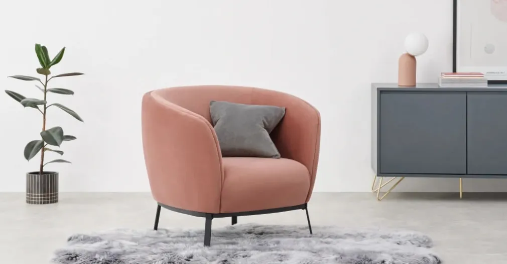 Silla Belle – Rosa Palo