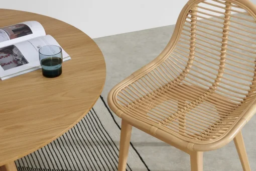 Silla de Comedor Bibek – Cane Natural