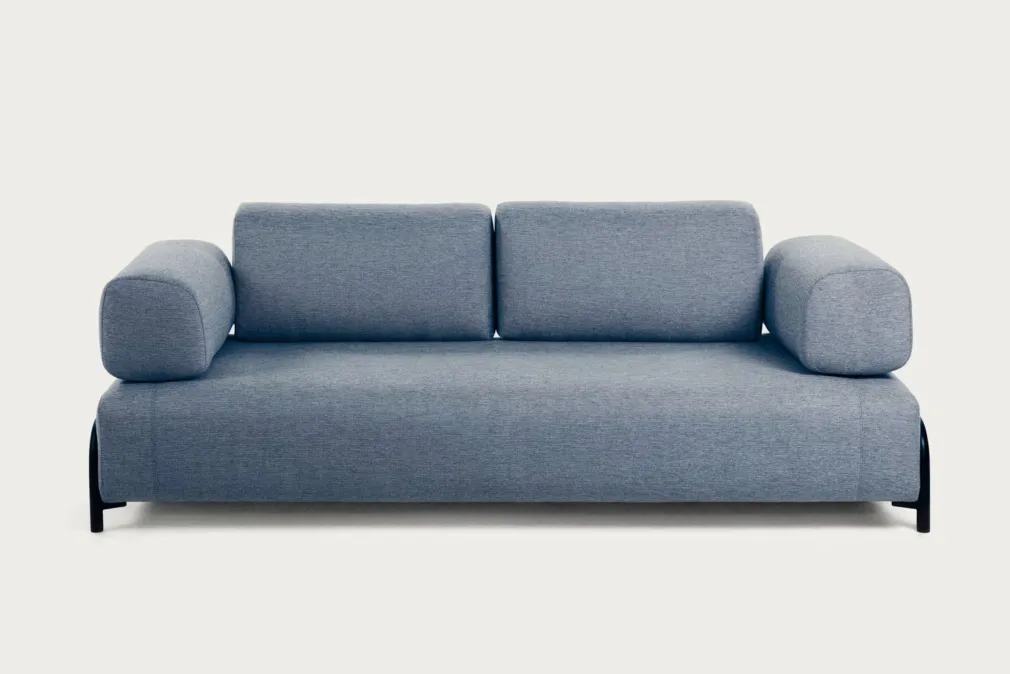 Sofá 3 Cuerpos Compo – Azul