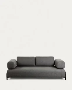 Sofá 3 Cuerpos Compo – Grafito