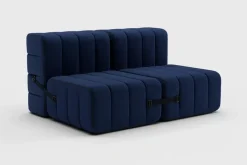 Sofá 2 Cuerpos Curt sin Reposabrazos