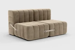 Sofá 2 Cuerpos Curt sin Reposabrazos