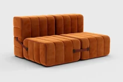 Sofá 2 Cuerpos Curt sin Reposabrazos