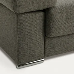 Sofá 3 Cuerpos Dolmen – Gris Ceniza