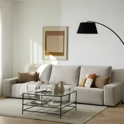 Sofá 3 Cuerpos Loft – Perla