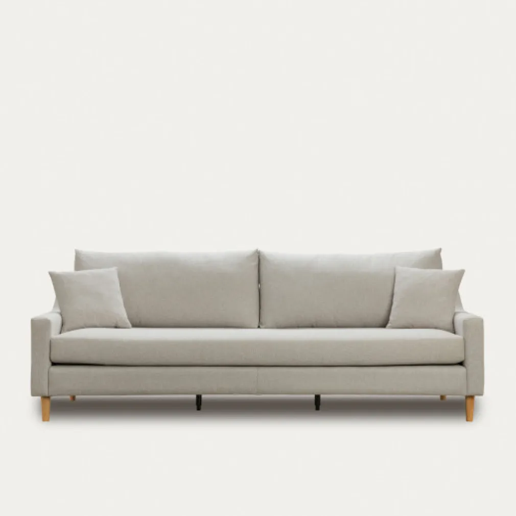 Sofá 3 Cuerpos Lucca – Perla