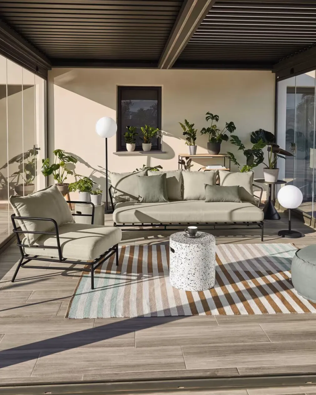 Sofá 3 Cuerpos Mareluz – Verde