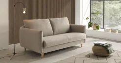 Sofá 2 Cuerpos Minimal – Beige