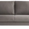 Sofá 2 Cuerpos Minimal – Gris Oscuro