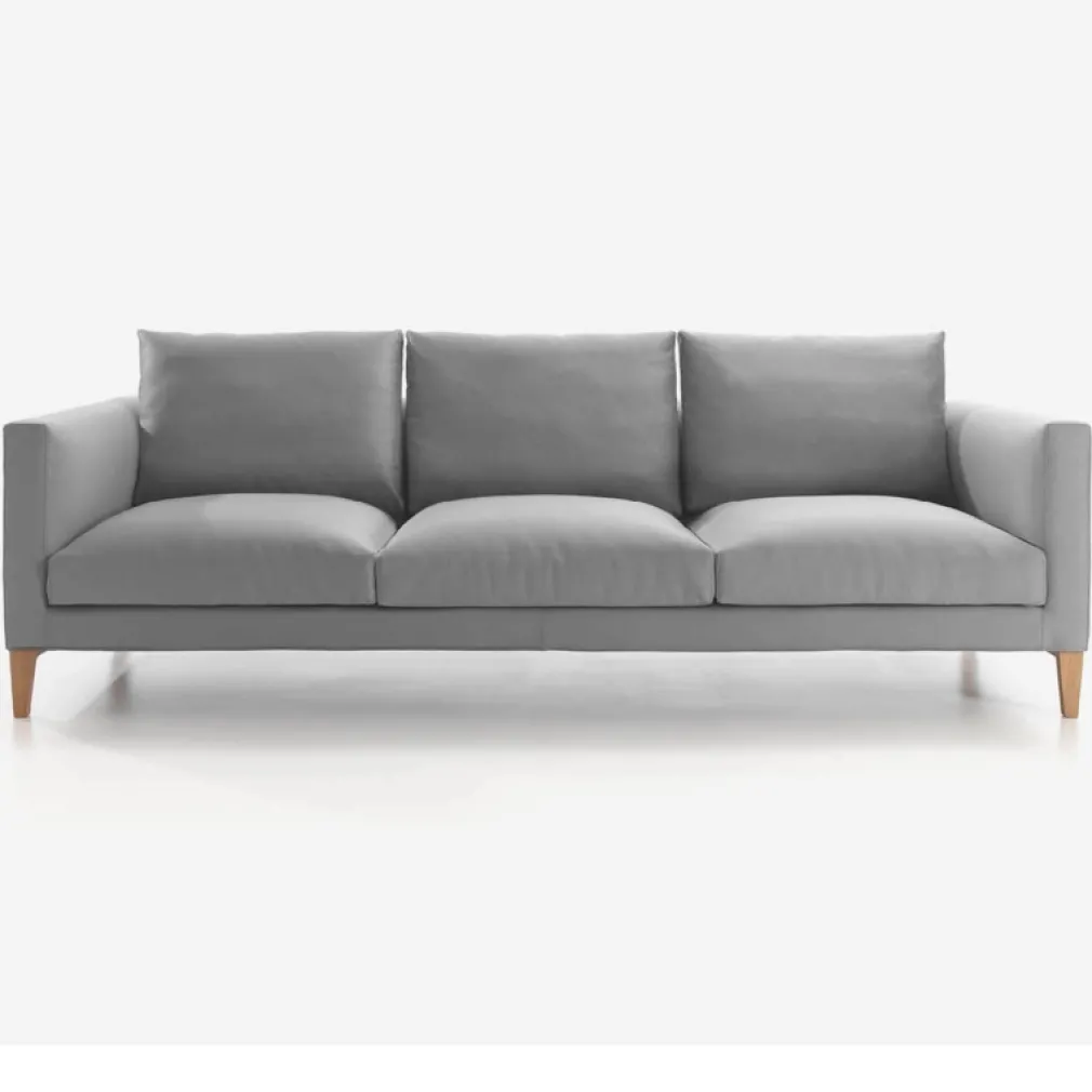 Sofá 3 Cuerpos Slim – Gris