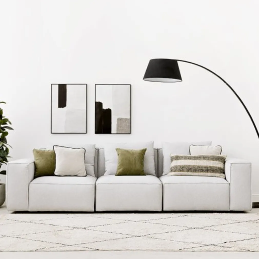 Sofá 3 Cuerpos Tempo – Perla