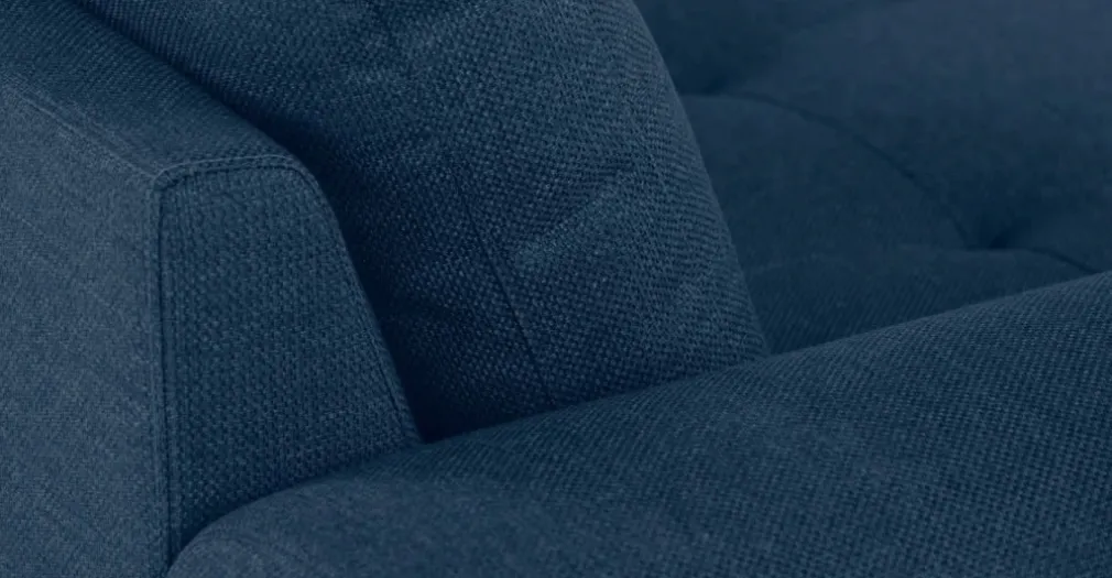 Sofá 3 cuerpos Vittorio – Azul Oscuro