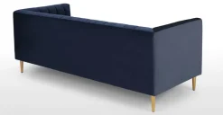 Sofá de 3 Cuerpos Amicie – Azul Marino