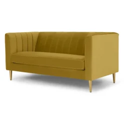 Sofá de 2 Cuerpos Amicie – Dorado Vintage.
