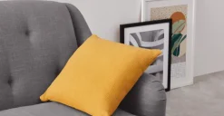 Sofá de 2 Cuerpos Ariana – Gris Grafito